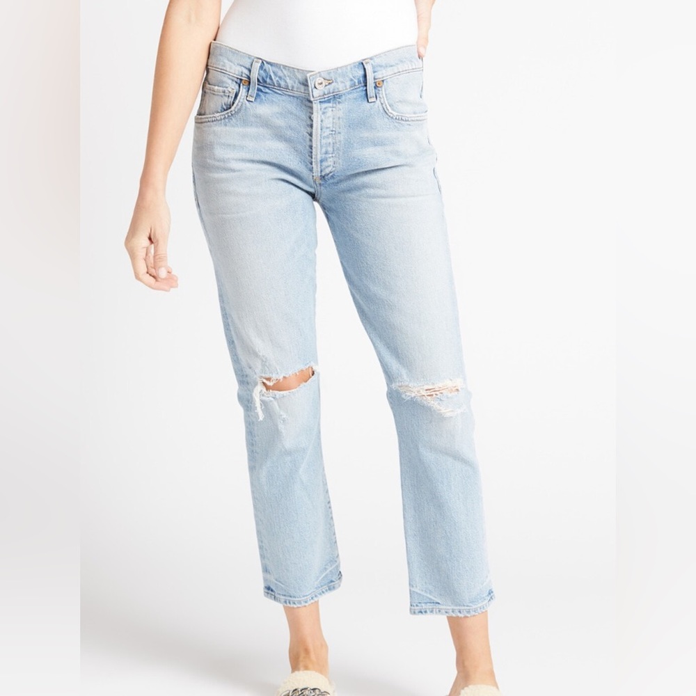 EUC CITIZEN OF HUMANITY DISTRESSED EMERSON JEAN SIZE 24
